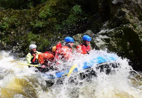 Epic Whitewater Grade 3 River Rafting, or Inflatable Kayak / Double Duckie River Tour incl. Lunch & Photos