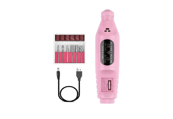 Portable Adjustable Speed Nail Polishing Tool - Two Colours Available