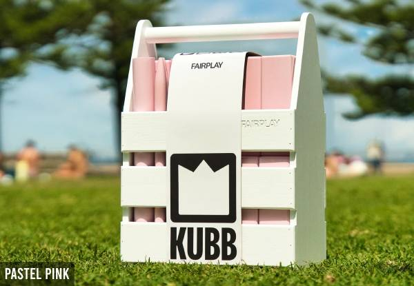 Kubb Kit Lawn Game - Three Colours Available