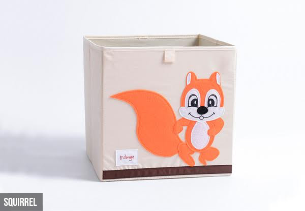 Cartoon Animal Folding Storage Box - Eight Options Available