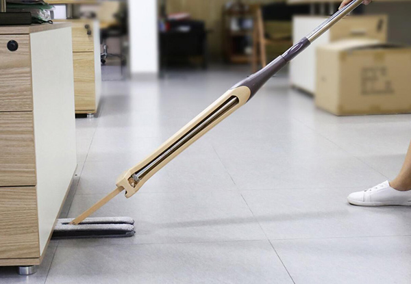 Dual Action Self Wringing Flat Mop