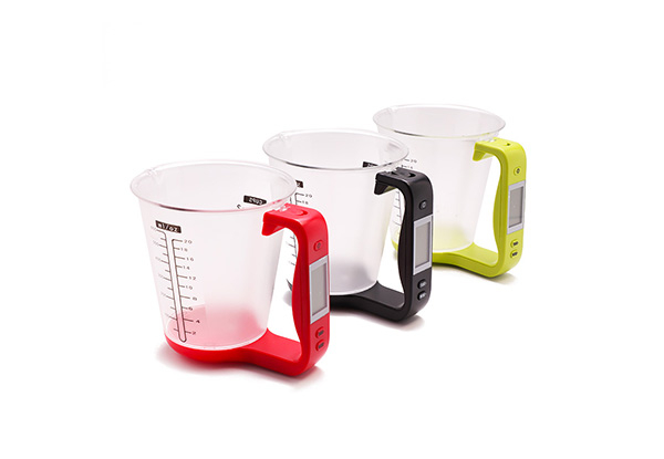 Measuring Cup Scales - Three Colours Available with Free Delivery
