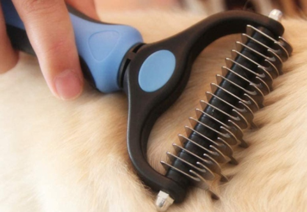 Pet Grooming Brush - Two Colours Available