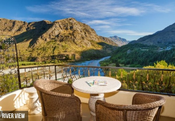 Boutique Spa Queenstown Stay for Two incl. Daily Cooked Breakfast, Day Spa Access, 25% off Spa Treatments, 20% off Food & Beverages Purchased, Early Check-In & Late Checkout - Options for up to Three Nights