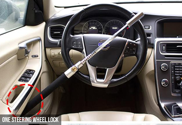 Car Wheel Clamp or Steering Wheel Lock