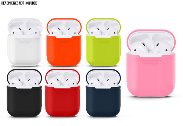 Coloured Case for Wireless Apple AirPods Box - Seven Colours Available