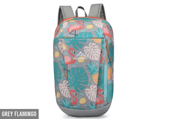 10L Water-Resistant Sports Backpack - Nine Styles Available