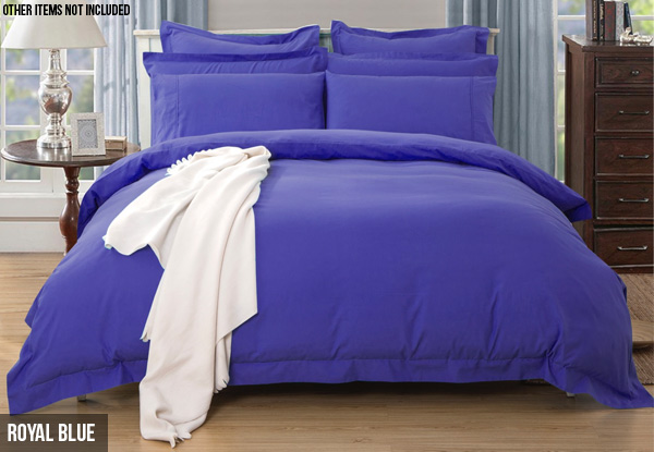 1000TC Ultra Soft Duvet Cover Set - Five Sizes & Extra Pillowcase Options Available