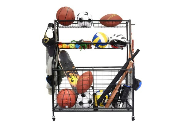 All-in-One Ball Storage Rack