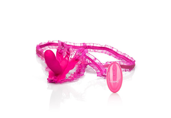 Venus Butterfly Silicone Remote Pink Vibrator
