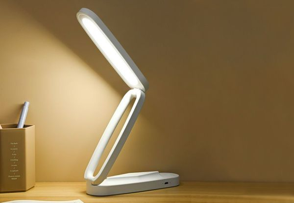 Foldable Desk LED Lamp - Available in Two Colours & Option for Two-Pack