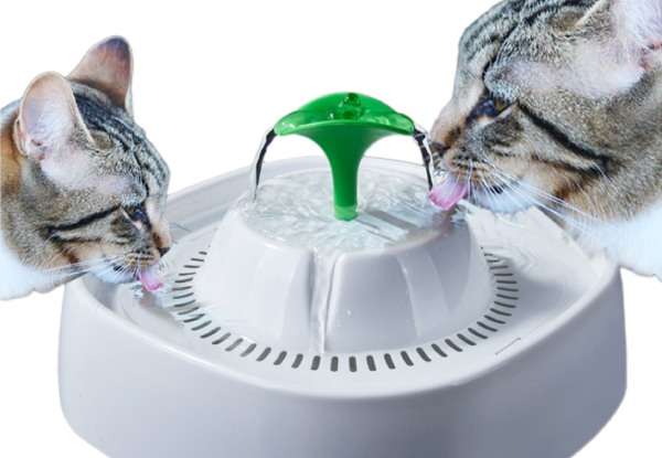 1.3L Automatic Pet Water Fountain - Option for Two-Pack