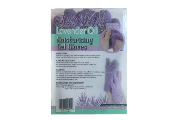 Lavender Oil Moisturising Gel Gloves