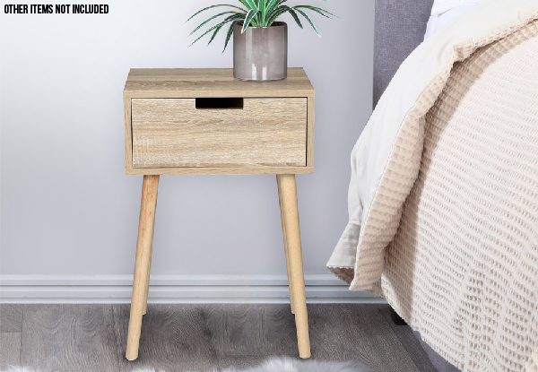 Liberty Dallas Bedside Table - Two Colours Available