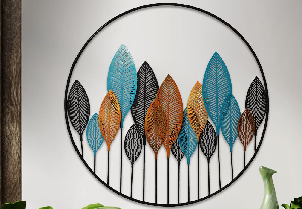 Leaf Tree Of Life Metal Wall Art