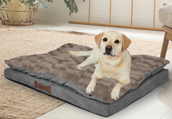 Dog Comfy Memory Foam Mattress - Available in Two Colours & Four Sizes