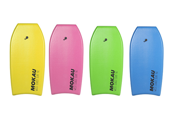 Mokau 41" Slick Bottom Body Board - Four Colours Available