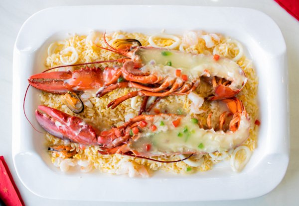 Sharing-Style Lobster with Two House Beverages for Two People - Option for Four People