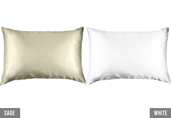 Dual-Sided Pure Silk Pillowcase - 10 Colours Available