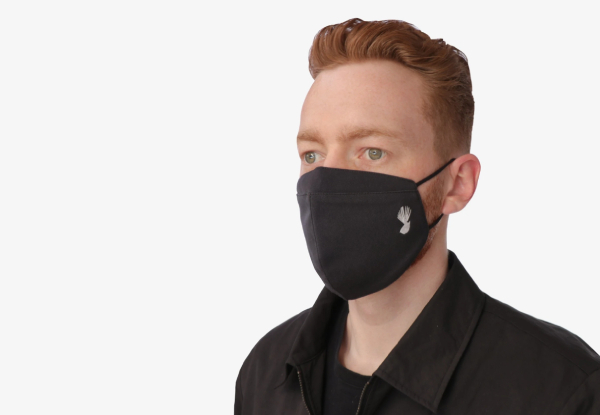 Fantail Cotton Face Mask - Three Colours Available