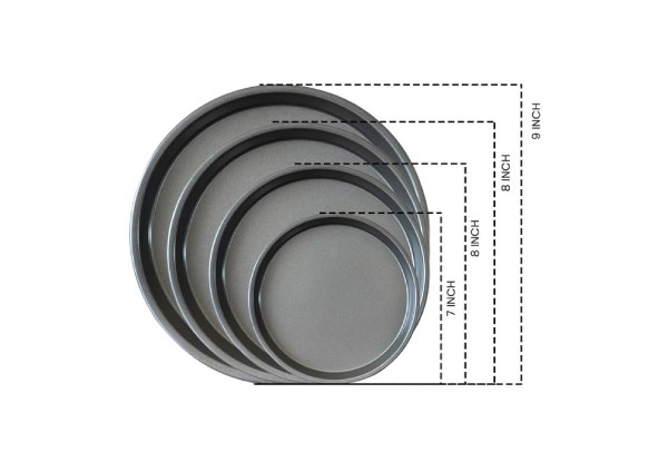 SOGA Non-stick Round Pizza Tray