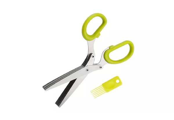 Multi-Layer Kitchen Scissors for Chopping Herbs