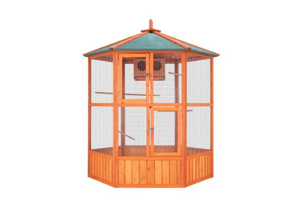 XL Wooden Bird Cage Aviary