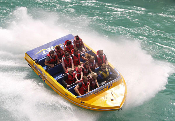 Adult Goldfields Jet Boat Experience on the Kawarau River - Option for Two People