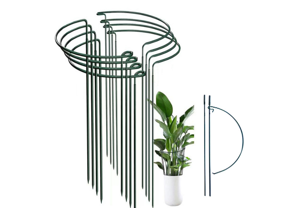 Six-Piece Plant Support Stakes
