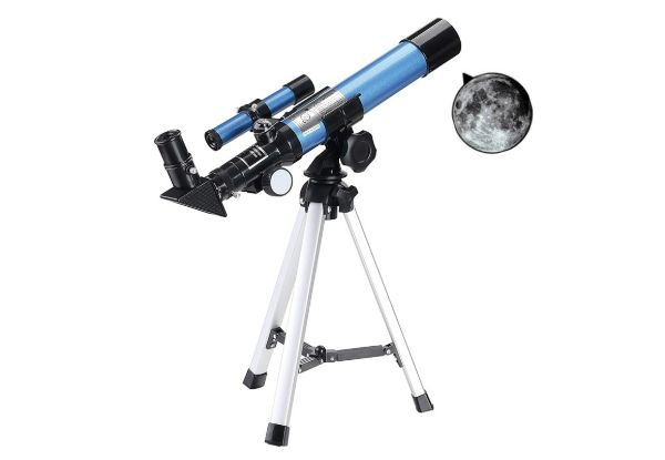 Kids Lunar Telescope with Tripod HD Viewing Lunar Mirror  - Two Colours Available