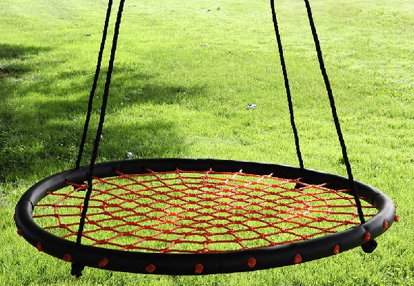 Large Hanging Net Garden Swing - Two Colours Available