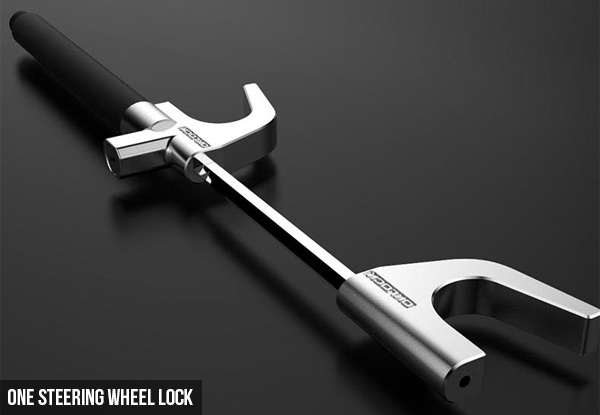 Car Wheel Clamp or Steering Wheel Lock