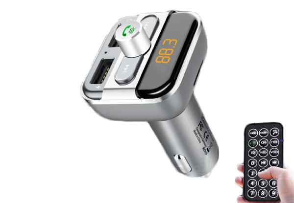 Four-in-One Wireless Bluetooth Car Kit - Option for Two