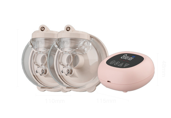 Wearable Electric Double Breast Pump 16 Levels Hands-free Portable Can Be  Worn In-bra Low Noise