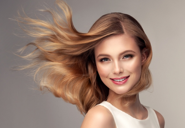 Colour, Cut & Blow Wave Package - Options to incl. Half-Head of Foils, Global Colour, Full Head of Foils, Keratin Straightening Treatment with Optional Shampoo & Conditioner
