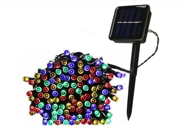 Solar-Powered LED Fairy Lights - Two Sizes & Four Colours Available
