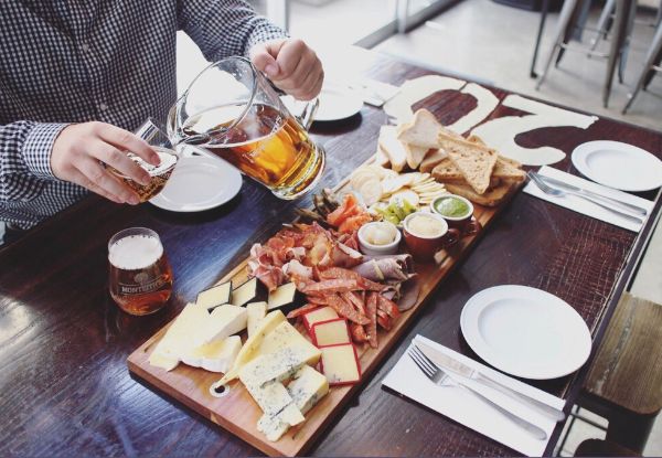 $40 Pub Grub & Beverage Voucher for Lunch - Options for a $80 or a $160 Voucher
