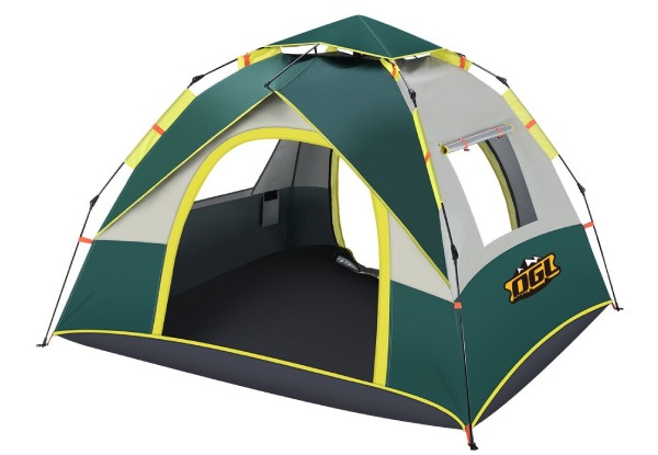 Three-Person Instant Pop-Up Camping Tent