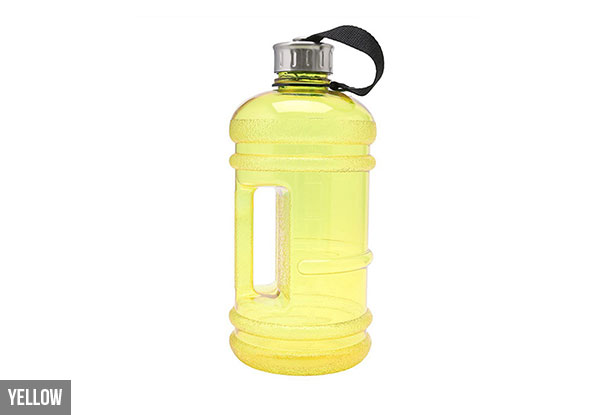 Extra Large 2.2L Drink Bottle - Six Colours Available with Free Delivery