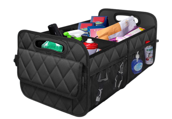 Car Trunk Organiser Storage with Six Pockets - Available in Three Colours