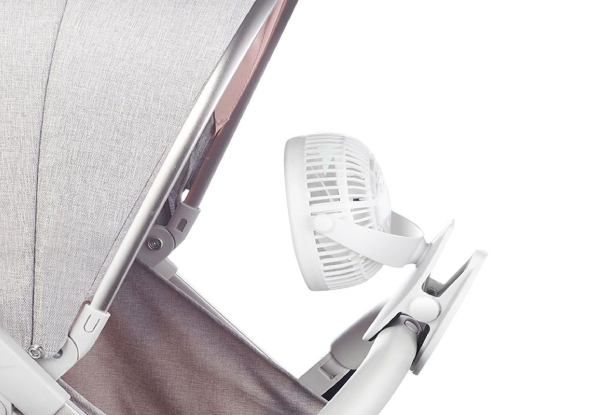 Portable Desk Clip-On Fan - Four Colours Available & Option for Two-Pack