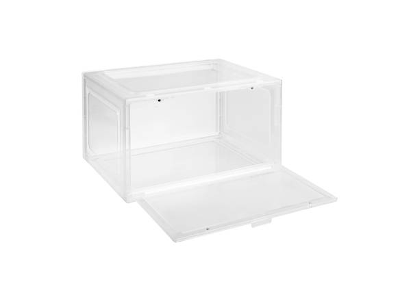 Stackable Acrylic Shoe Display Case - Available in Two Colours & Option for Six-Pack