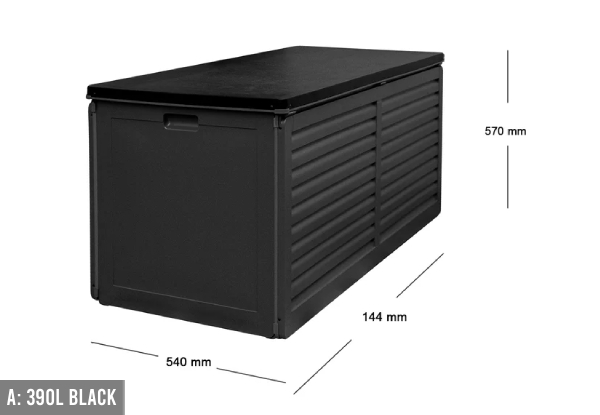 Outdoor Storage Box Range - Available in Six Options