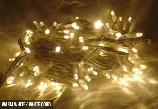 Six-Metre 60 LED Set of Fairy Lights for Indoor & Outdoor Use - Four Options Available