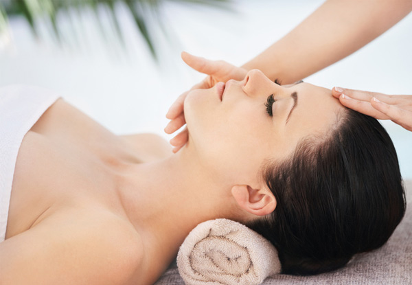 90-Minute Relaxing, Organic Pamper Package - Choose Between a Facial & a Massage or a Facial & an Eye Trio