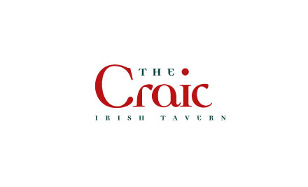 $40 Voucher for Lunch at The Craic for Two People - Option for $80 Voucher for Four People