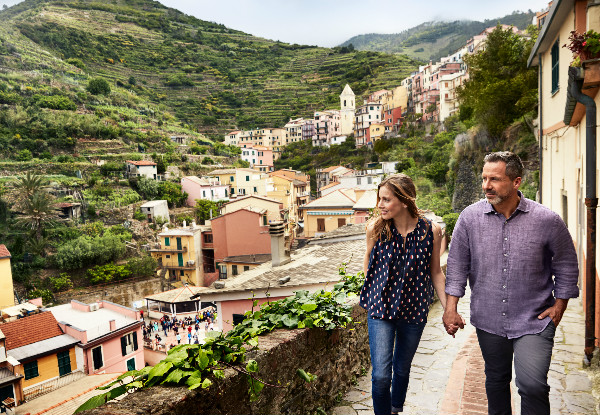 Per-Person, Twin-Share Seven-Night Cinque Terre & Ligurian Experience incl. Accommodation, Wine Tasting & Self Guided Walking Instructions