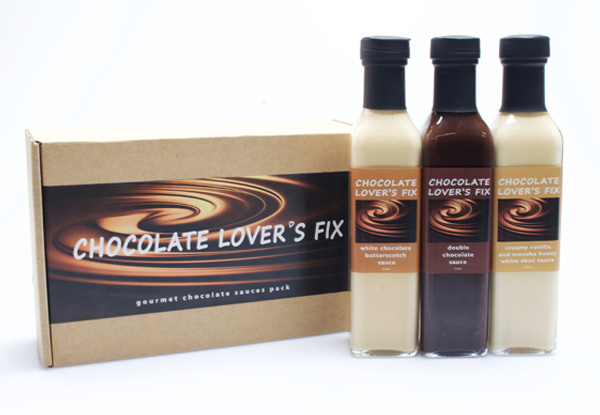 Chocolate Lover's Fix Sauce Trio Gift Box