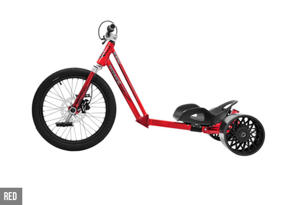 $599.99 for a Triad Syndicate2 Premium Drift Trike – Avilable in Two Colours