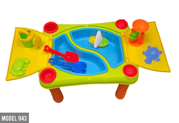 Sand & Water Play Table - Eight Models Available